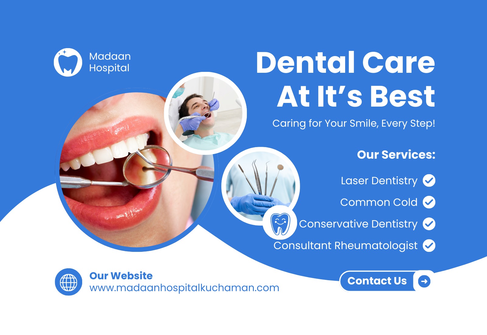 Experience pain-free and precise dental treatment services .
